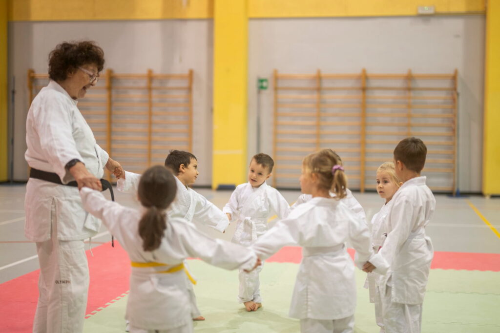 Allenamento di Judo per Bambini a Riva del Garda
