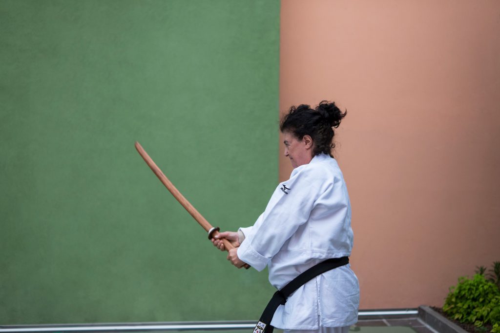 Maria Torboli insegna Judo per Donne a Riva del Garda
